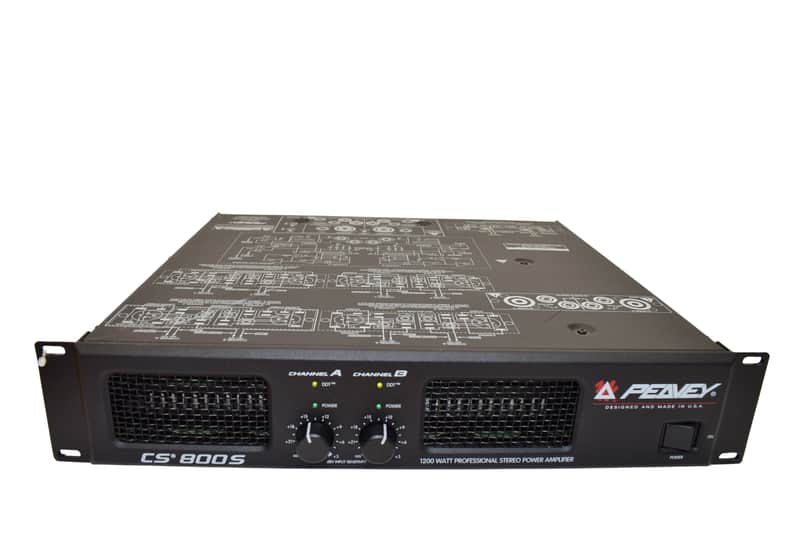 Peavey CS 800S Stereo Power Amplifier image 1