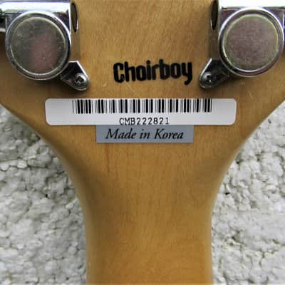 Brownsville Choirboy Hollow Body Guitar, 3 Pickup,  Black Sparkle, Plays & Sounds Good image 11