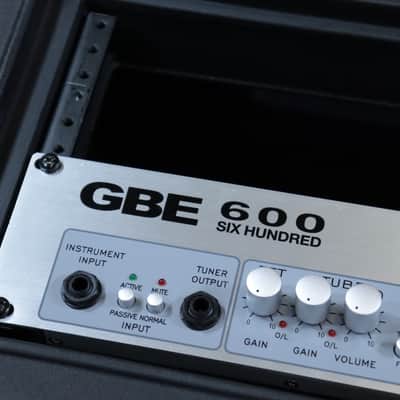 Genz Benz GBE-600 FET / 12AX7 Tube Preamps 625-Watt Bass Amplifier w/Gator Case image 17