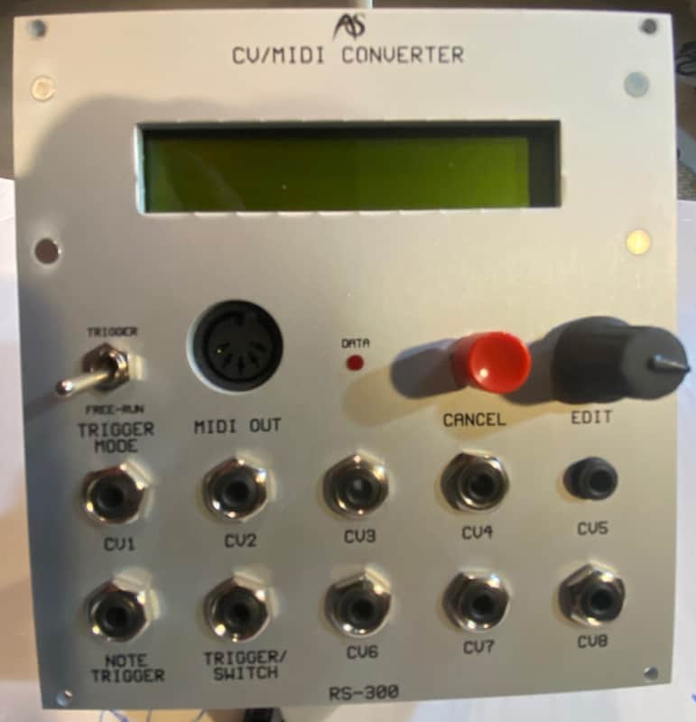 ANALOGUE SYSTEMS RS-300 CV TO MIDI TO CONVERTER AND ADAPTER CABLE