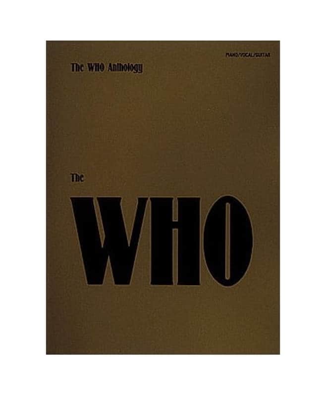 The Who: The Who Anthology: Piano, Vocal and Guitar image 1