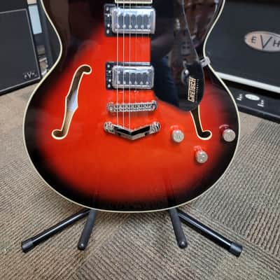 Gretsch G5622 Electromatic Center Block Double-Cut with V-Stoptail - Claret Burst image 2