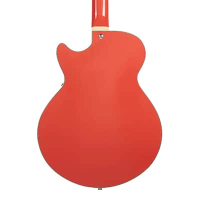 D'Angelico Premier SS w/ Stairstep Tailpiece - Fiesta Red - Open Box image 7