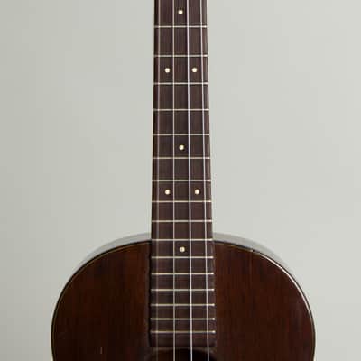 C. F. Martin  Baritone Ukulele (1960s), black soft shell case. image 8