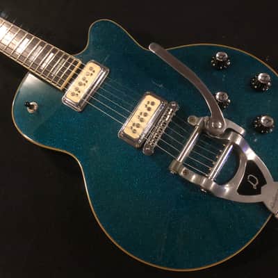 DeArmond M-75T 1998 - 1999 - Blue Sparkle image 3
