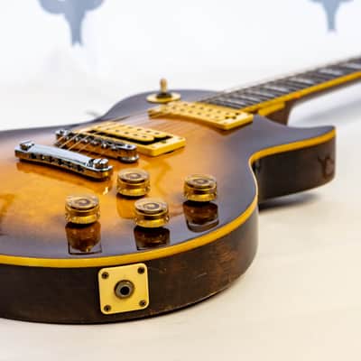 Yamaki Perfomer YLP-450 Late 70s Early 80s TB Tobacco Brown Sunburst image 17