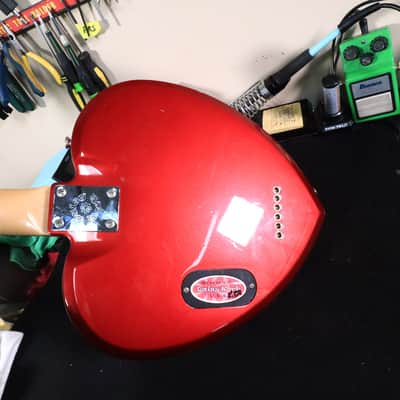 Daisy Rock Heartbreaker Short Scale Red Heart Electric Guitar image 22