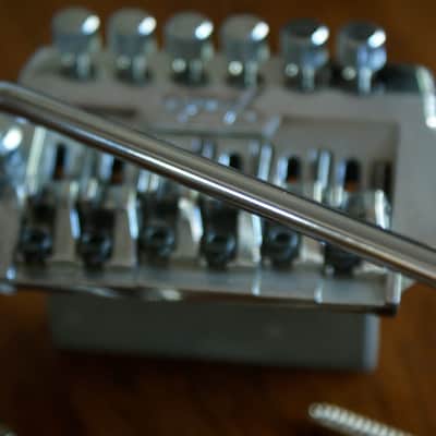 Fender System One Tremelo System 1984-87 Chrome (Solid) image 14