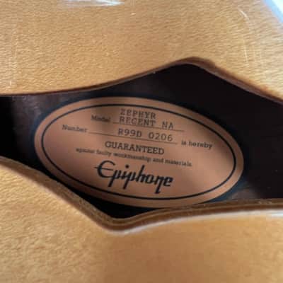 Immagine Epiphone Zephyr Regent Nat. - 5