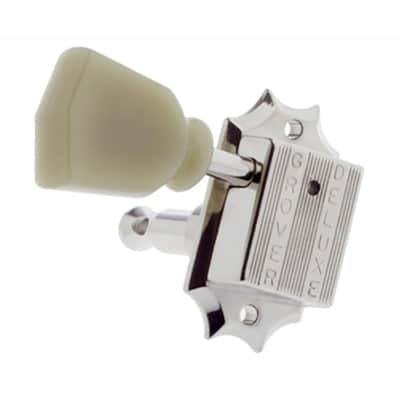 Grover 135N Vintage Tuning Machines Set - Nickel image 2