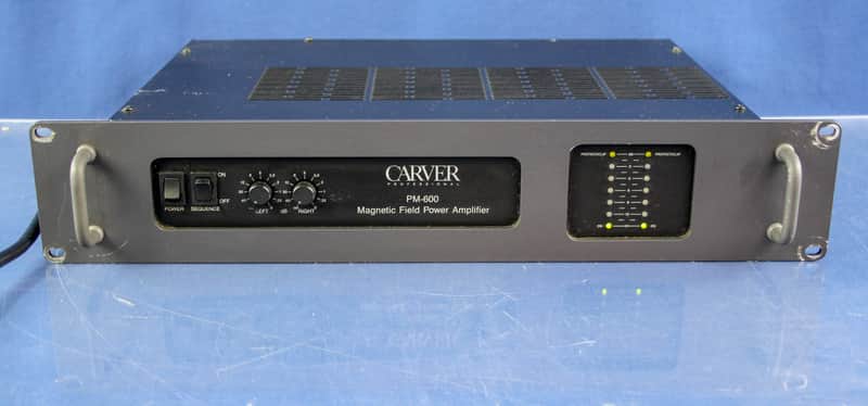 CARVER PM-600 PAパワーアンプ 業務用パワーアンプ カーバー Carver PM-600 Magnetic Field Power Amplifier | Reverb