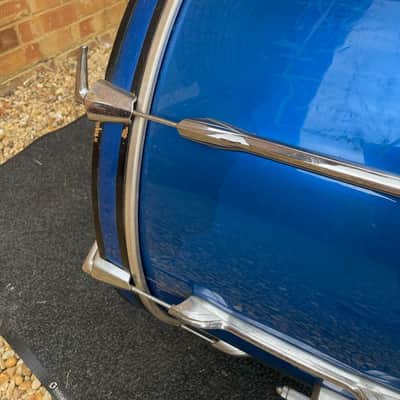 Premier Baron drum kit 1970s - Polychromatic Blue image 17