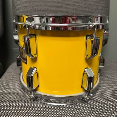 Pearl All Maple Shell 10” Tom Drum - Yellow image 4
