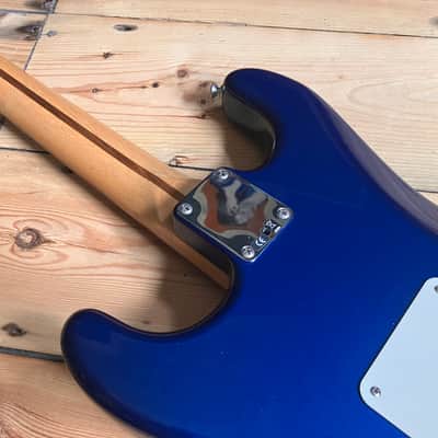2005 Fender Stratocaster Floyd Rose Electric Guitar Mexico HSS 60th Anniversary image 10