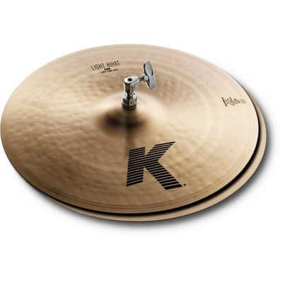 Zildjian K0926 K 16" light hi-hat image 1
