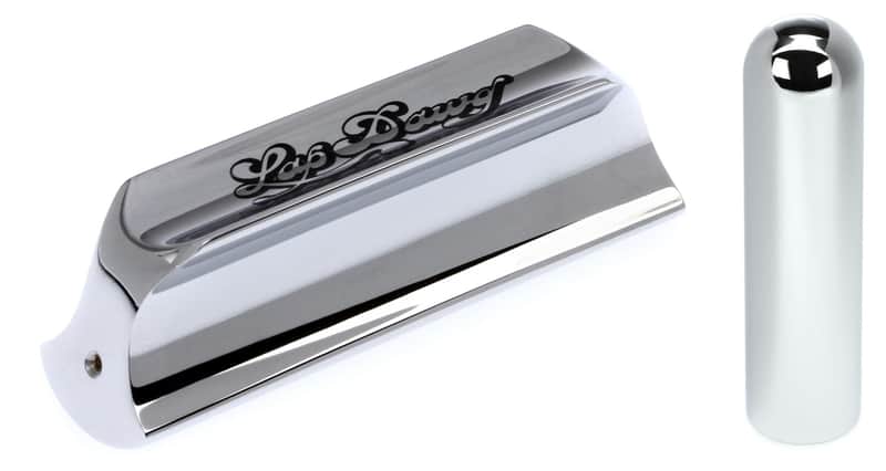 Dunlop 926 Lap Dawg Tonebar Guitar Slide  Bundle with Ernie Ball Steel Bar Guitar Slide - Heavy image 1