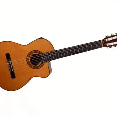 Ibanez GA6CE-AM Classical Cutaway Nylon String Acoustic Guitar 2026 - Natural Gloss Finish image 1