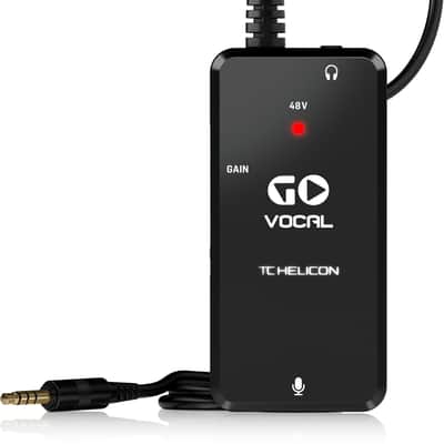 TC Helicon GO VOCAL Microphone Preamp for Mobile Devices image 1