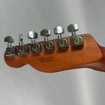Fender Acoustasonic Standard Telecaster Acoustic-Electric Guitar - Black image 15