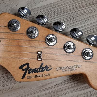 Fender 1994 Stratocaster Guitar Black with Maple Neck & Gilmour MOD & Fender Locking Tuners image 4