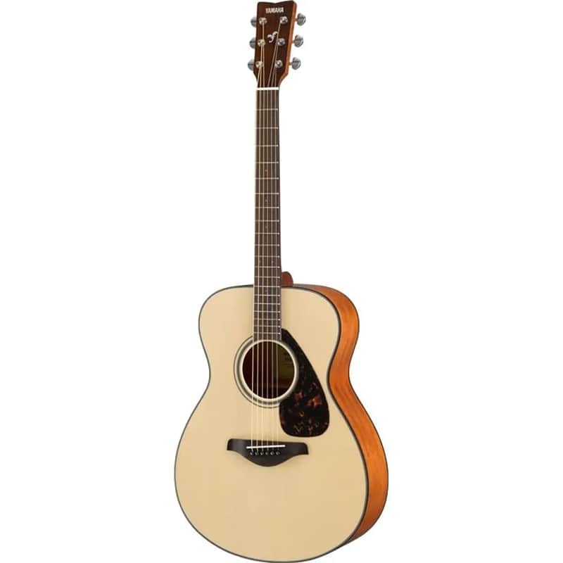 Yamaha FS800 Solid Spruce Top OM Acoustic Guitar Natural | Reverb