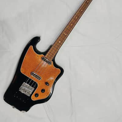Soviet Tonika Rare 4 String Vintage Bass Guitar, Made in USSR image 3