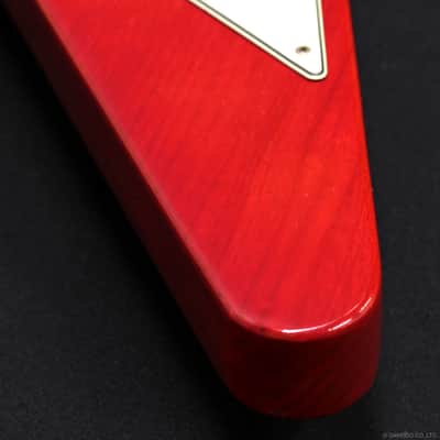 Gibson Custom Shop 1967 Flying V-K Korina w/Vibrola 2001 Cherry image 10