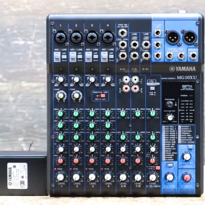 Yamaha MG10XU 10-Channel "D-PRE" Mic Preamps USB Mixing Console w/Box #UGZN03688 image 7