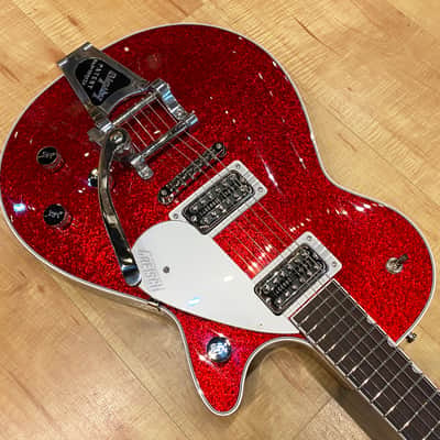 Gretsch G6129T Players Edition Jet FT with Bigsby Rosewood Fingerboard 2023 - Red Sparkle image 6