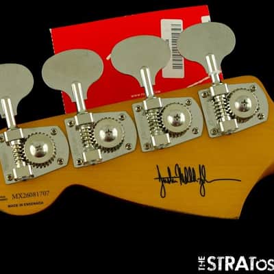 Fender JMJ Justin Meldal-Johnsen Road Worn Mustang Bass NECK + TUNERS image 6