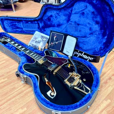 🔥2018🔥 Epiphone Joe Bonamassa ES-355 Limited Edition Black + OHSC & Signed COA image 2