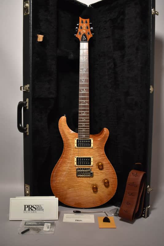 2008 PRS Custom 24 10 Top Sunburst w/OHSC image 1