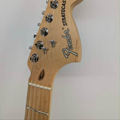 Fender American Performer Stratocaster with Maple Fretboard 2019 - Satin Lake Placid Blue image 3