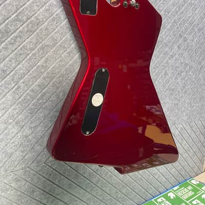 Ibanez DT-200 FR Destroyer CHERRY! Reissue 2005 In USA SkunkWerx Stage Ready SetupFire Red Metallic Vintage Case image 13