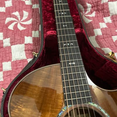 NEW! Taylor Custom 724ce Acoustic-Electric Guitar - Natural Gloss - AAAAA Hand Picked Koa - WOW! Authorized Dealer - G06697 image 4