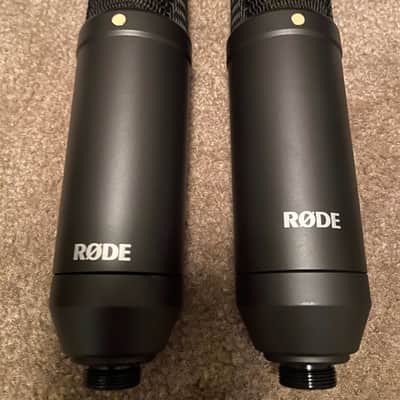 A Pair of RODE NT-1 KIT with Shockmount and Pop Filter 2010s - Black image 6