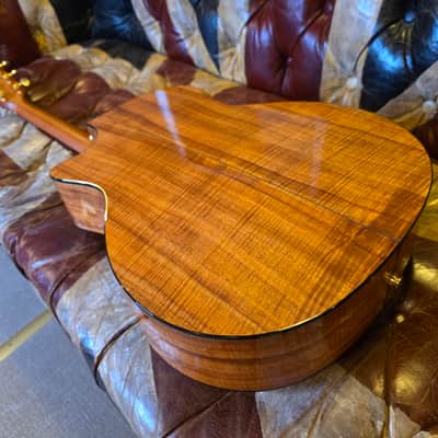 Taylor K-14 CE Koa AAAAA Flame Hawaiian Koa K14 K14ce GA Grand Auditorium Acoustic Guitar image 18