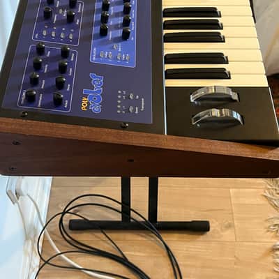 Dave Smith Instruments Poly Evolver 61-Key 4-Voice Polyphonic Synthesizer 2005 - 2011 - Blue with Wood Sides Bild 8