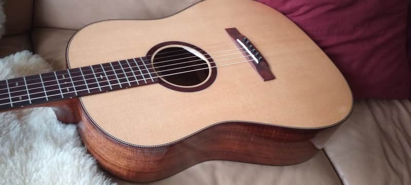 Rose Creek Guitars Custom "Martin Style" D-12 fret Beautiful 4A Spruce/Koa/Madi/Adi 2022 Beautiful Tone! As-new, Last Final Sale Price! image 1