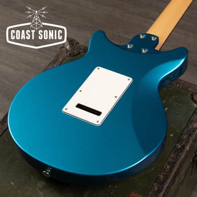 Kz Guitar Works KGW Bolt-On 22 "Lake Placid Blue" image 9