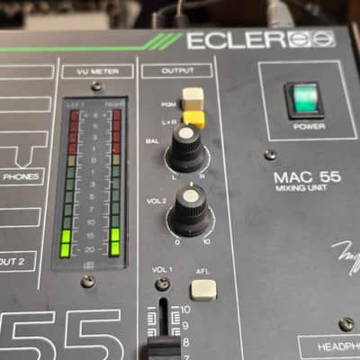 Ecler MAC 55 – Professional 5-Channel Mixing Unit image 4