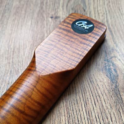 Stratocaster Compatible Roasted Flame Maple and Rosewood Pro Guitar Neck Satin image 3