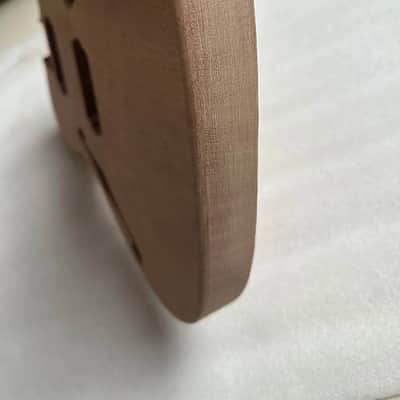 Mahogany Wood HH Telecaster Tele Style Guitar Body image 5