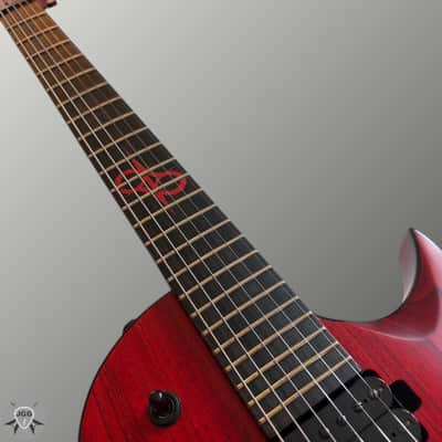 Solar GC2.6TBR Trans Blood Red Matte - With Gig Bag - Excellent Condition image 9