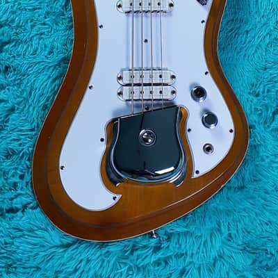 Guyatone EB-9 Custom MIJ Bass 1976 Natural w/ OHSC image 3