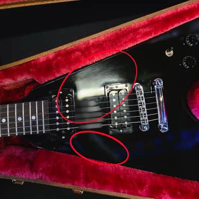 2023 Gibson USA 80's Flying V (Pre-Owned) - Black w/ Hard Case image 18