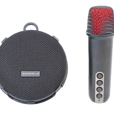 Rockville K-GO Karaoke Waterproof Portable Bluetooth Speaker+Mic+Tablet Stand image 22