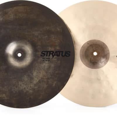 Sabian Stratus Dry Hi-hat Cymbals - 16 inches image 2