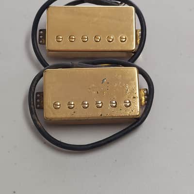 1990's Schaller Humbucker Pickup Set - Neck 7.30k Bridge 8.23k image 1