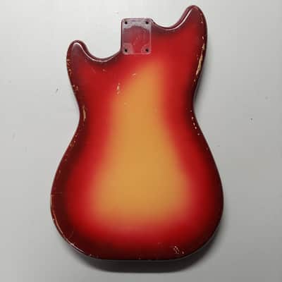 1963 Fender Duo Sonic Body Original Maroon Burst 3lbs 14oz. image 2
